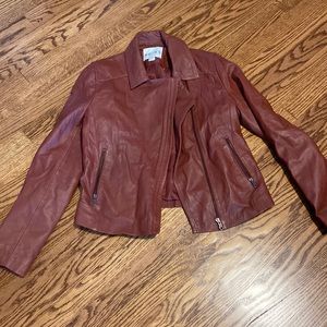 Reiss Leather Jacket - Medium